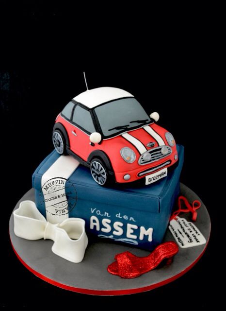 Mini Cooper Cake