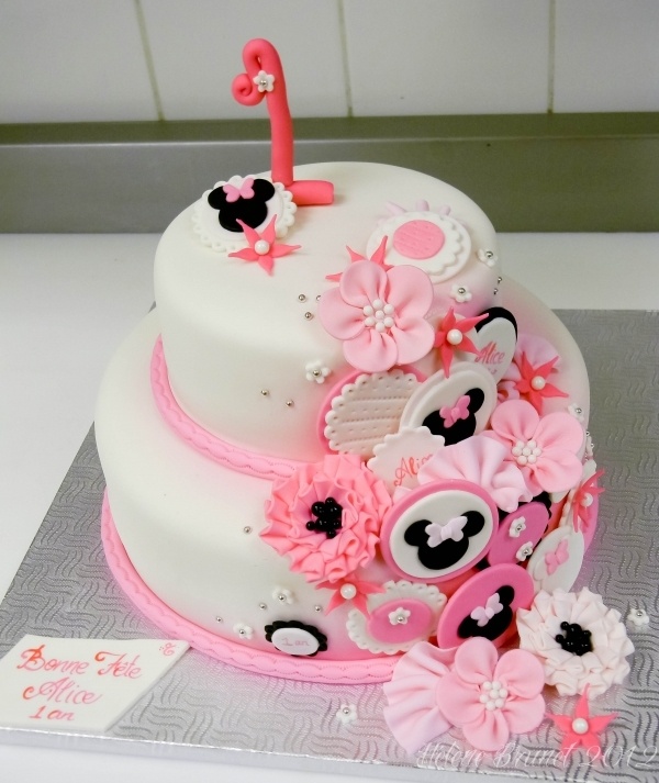 Minnie Mouse 1st Birthday Cake