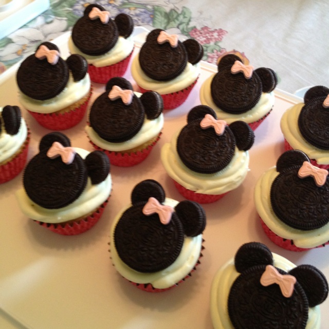 Minnie Mouse Cupcakes