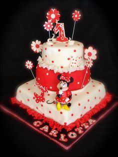 Minnie Mouse Sheet Cake