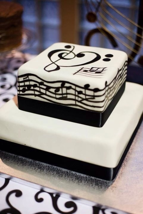 Music Note Cake Designs