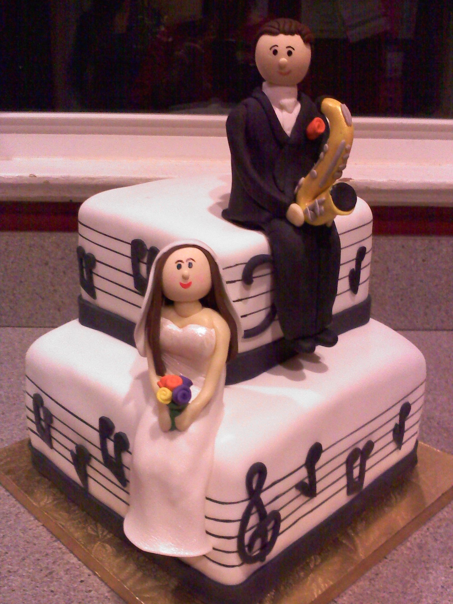 Music Themed Grooms Cake