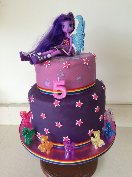 My Little Pony Equestria Girl Birthday Cake