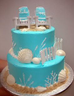 Myrtle Beach Birthday Cake