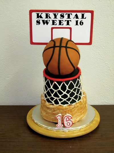 NBA Basketball Cake