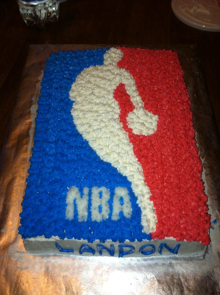 NBA Birthday Cake