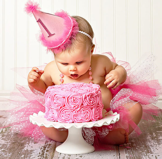 One Year Old Girl Birthday