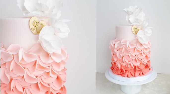 Petal Ruffle Cake