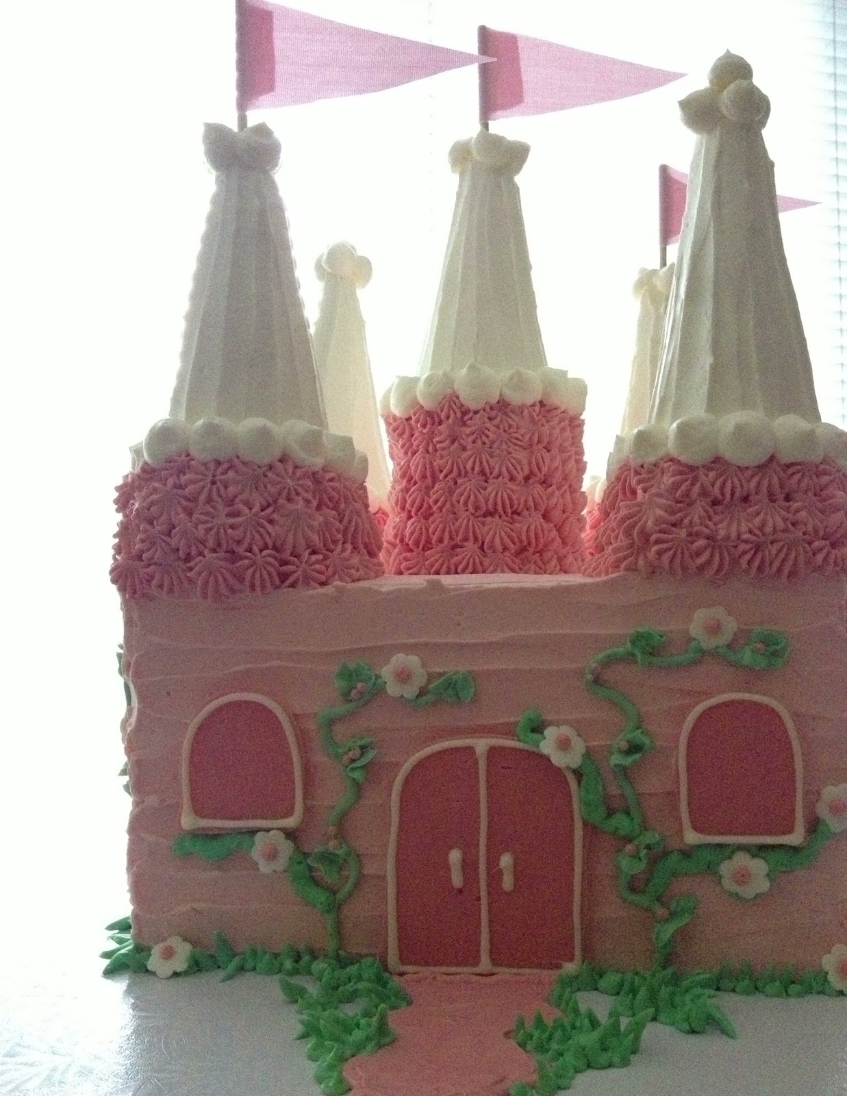 Princess Castle Cake