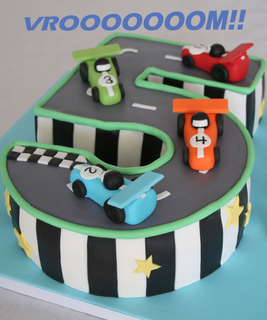 Race Car Birthday Cake