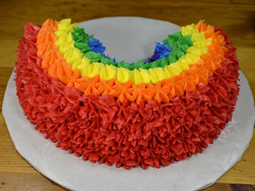 Rainbow Cake Recipe