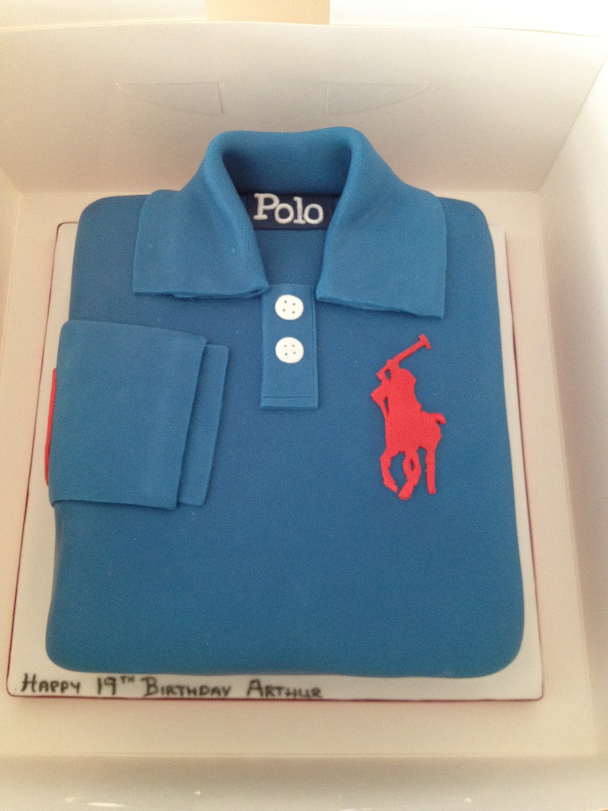 Ralph Lauren Polo Cake