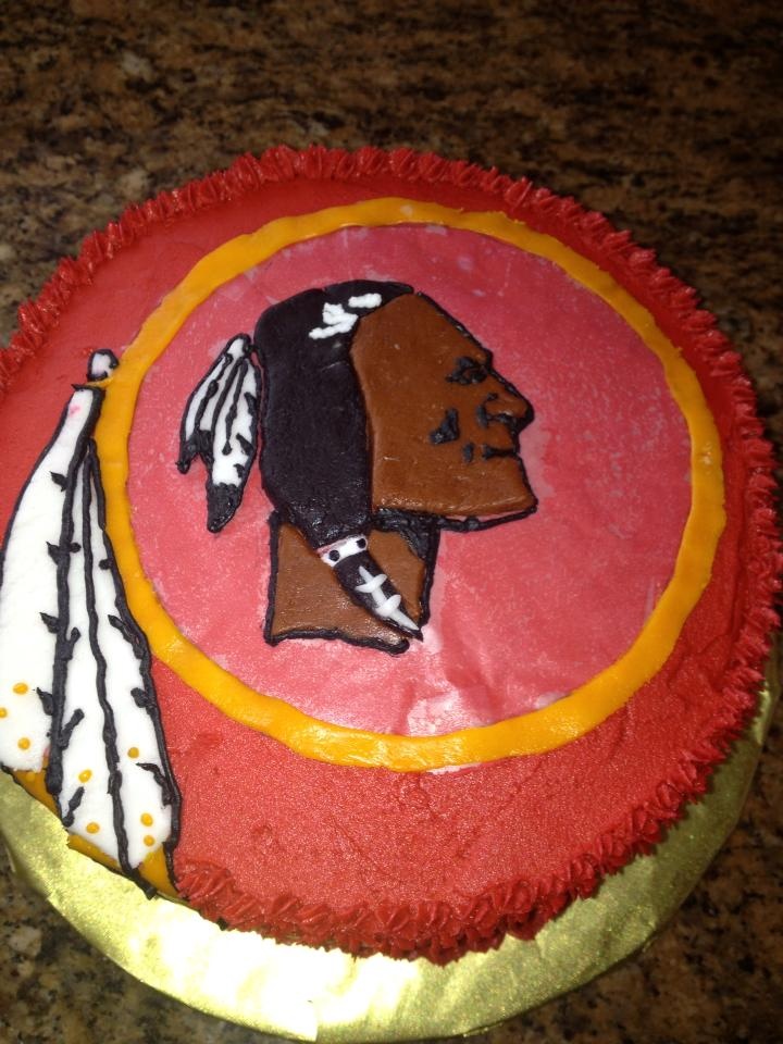 Redskins Cake