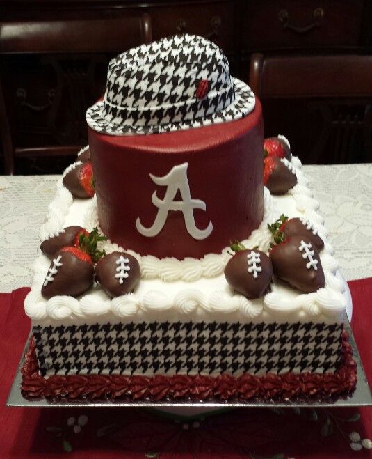 Roll Tide Birthday Cake