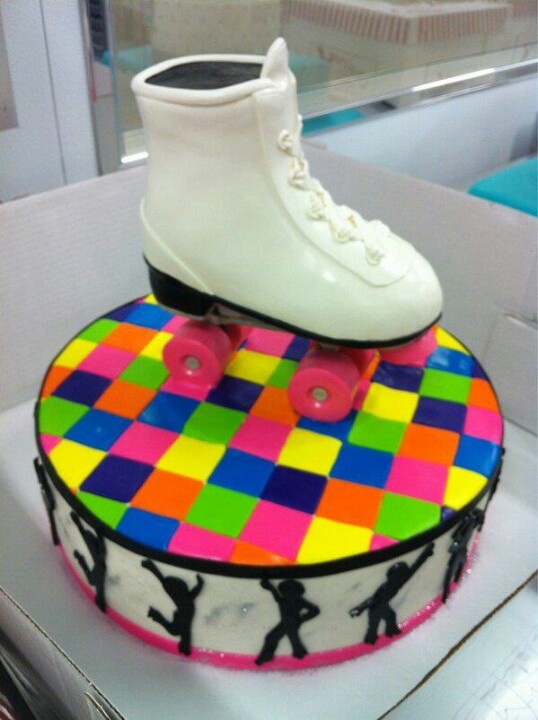 Roller Skate Cake