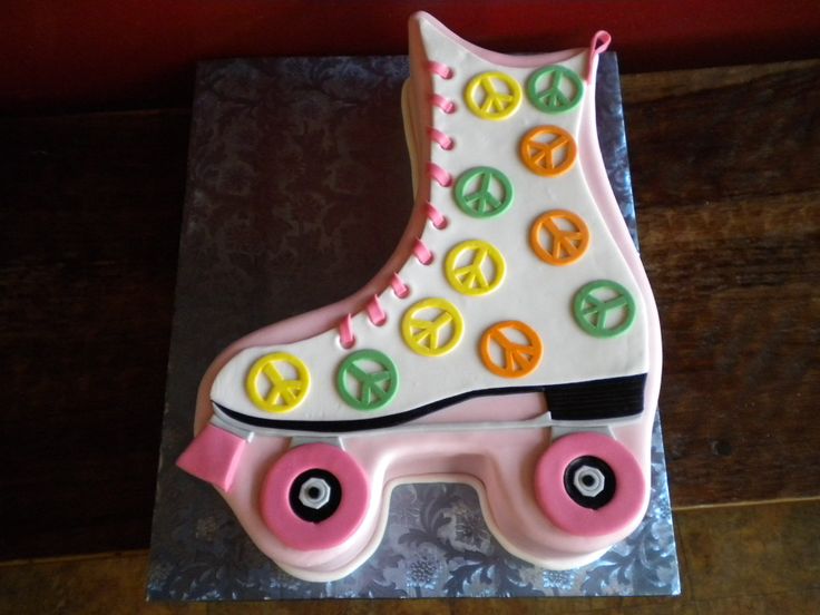 Roller Skate Cake