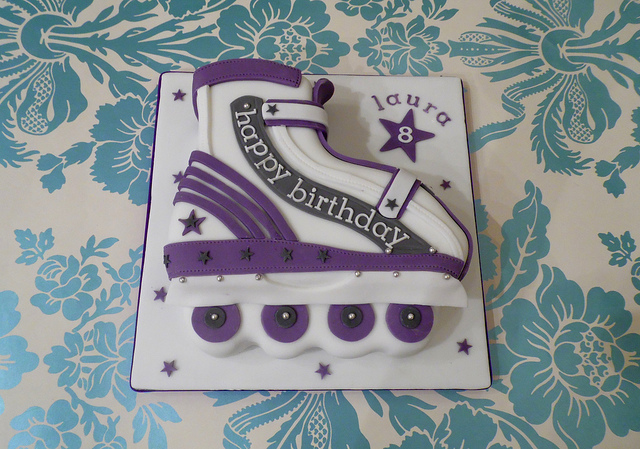 Rollerblade Birthday Cake