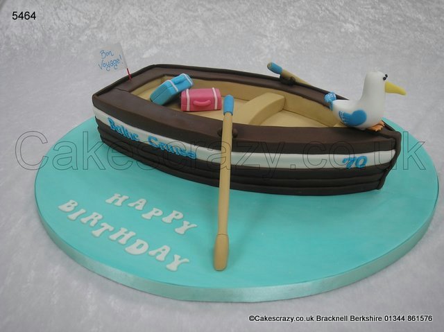 Rowing Boat Cake