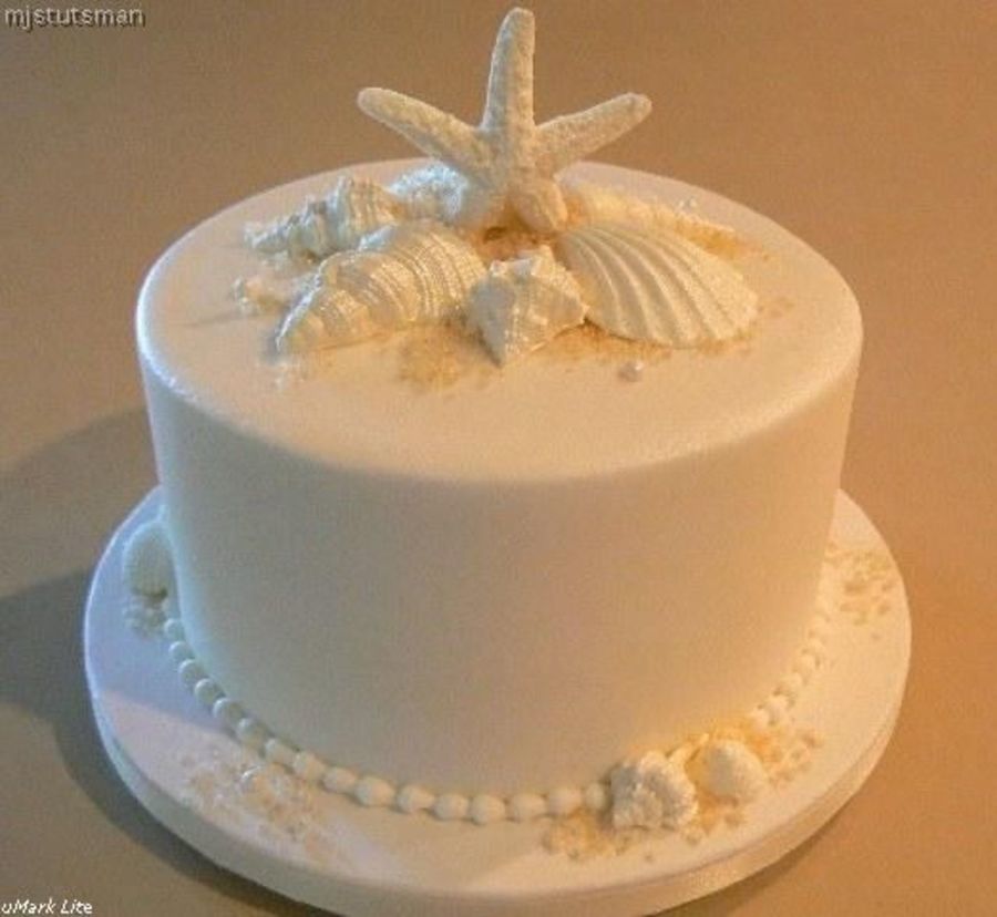 Seashell Birthday Cake