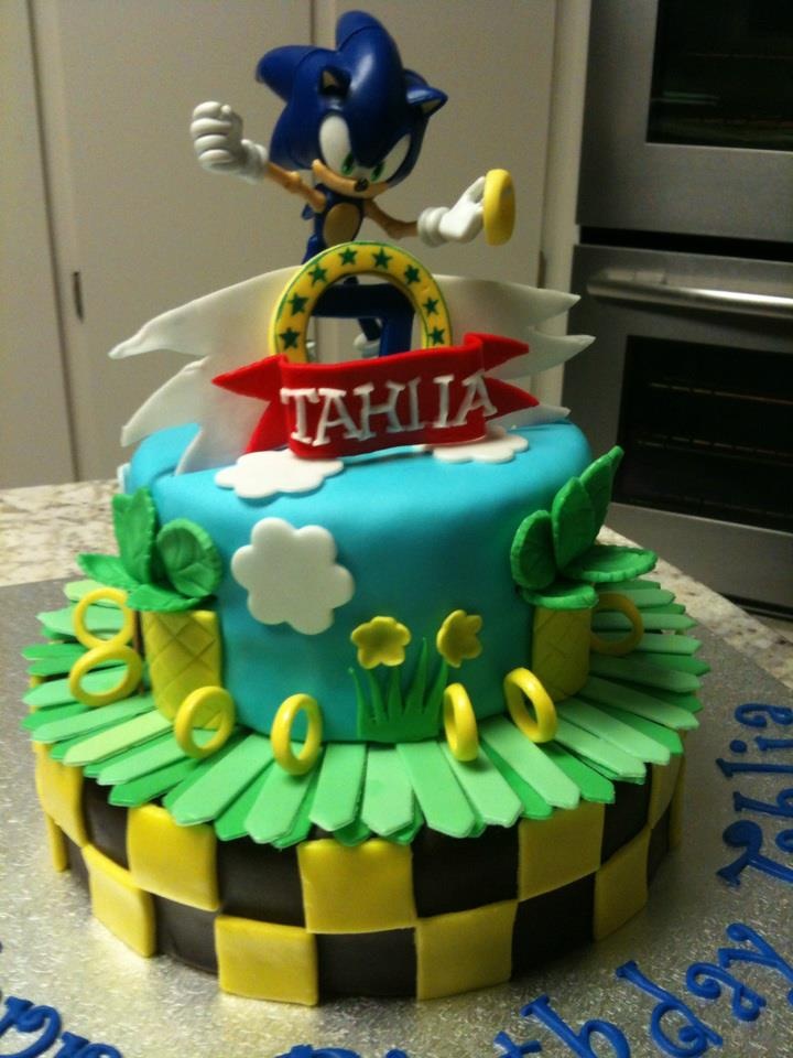 Sonic Hedgehog Birthday Cake Ideas