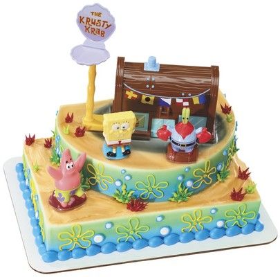 Spongebob Birthday Cake