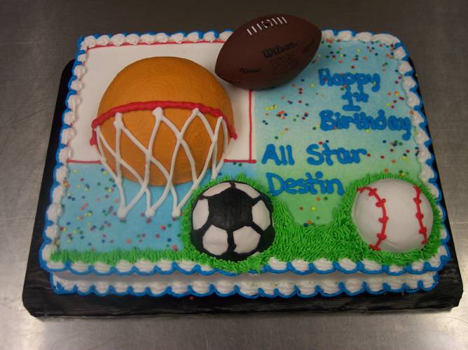 11 Photos of Sport Themed Birthday Cakes For Toddlers