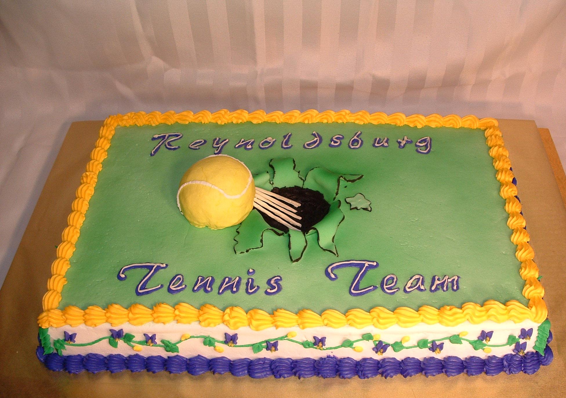 Tennis Sheet Cake