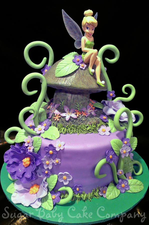 Tinkerbell Birthday Cake