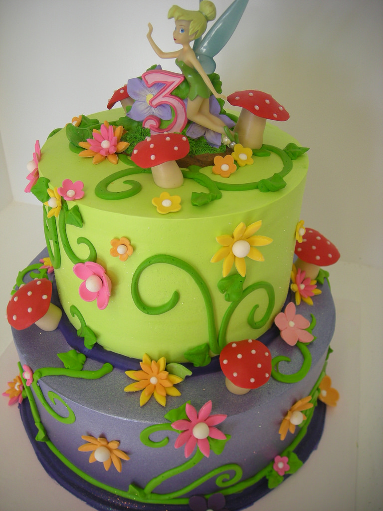 Tinkerbell Birthday Cake