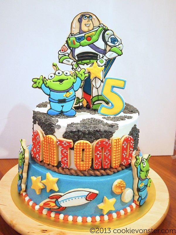 Toy Story Cookie Cake