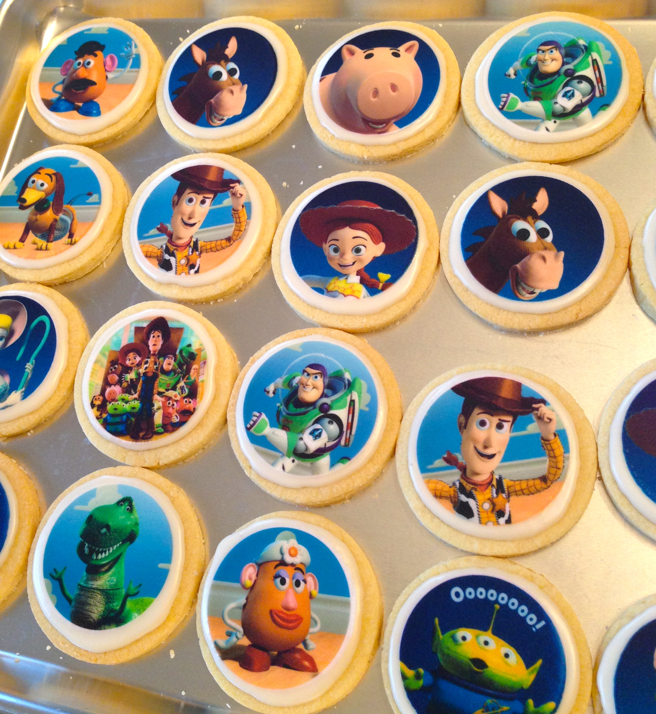 Toy Story Favor Cookies