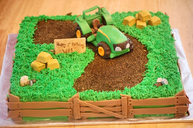 Tractor Birthday Cake Ideas