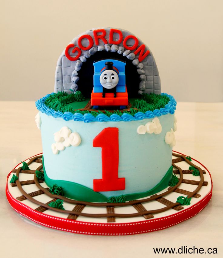 Train Engine Cake