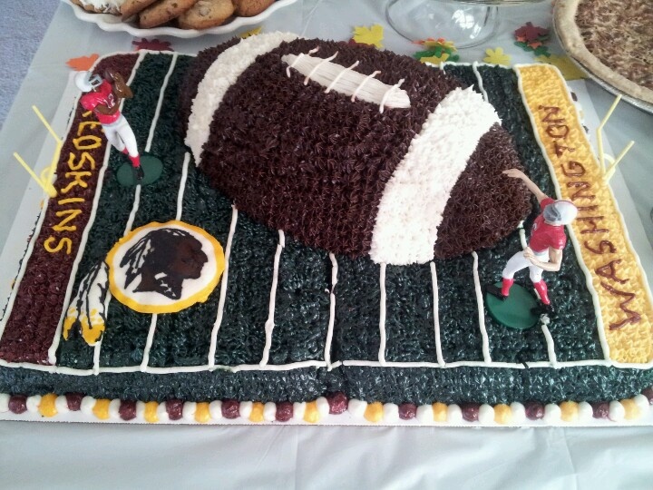 Washington Redskins Birthday Cake