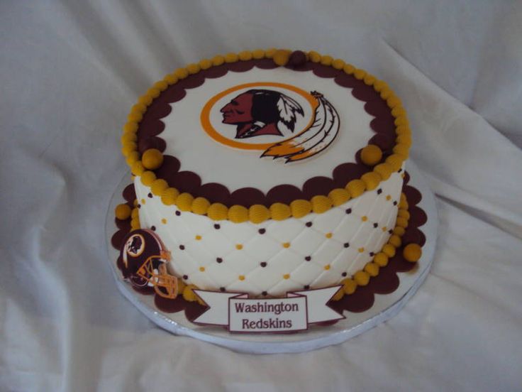 Washington Redskins Birthday Cake