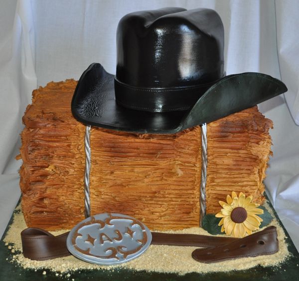 Western Cowboy Theme Wedding Cakes