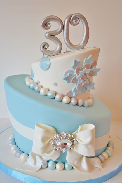 Winter Wonderland Birthday Cake