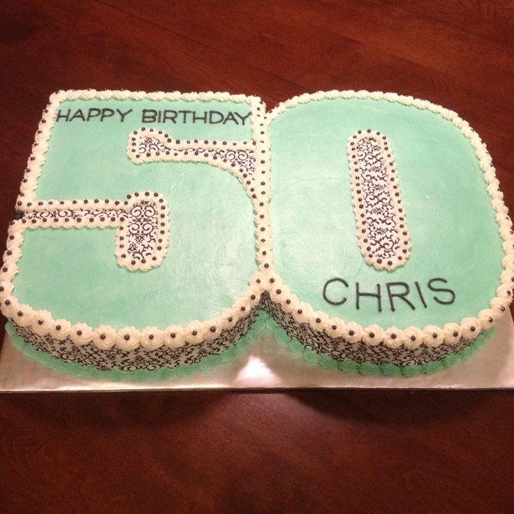 50th Birthday Cake