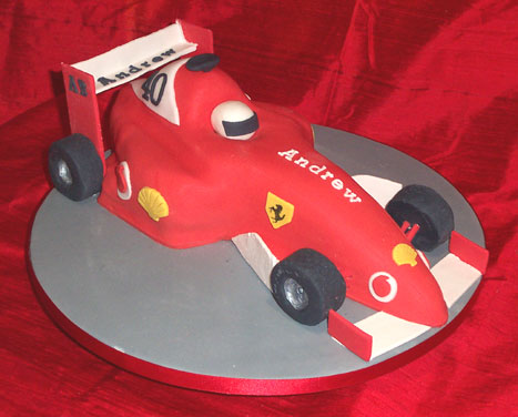 Adult Race Car Birthday Cake