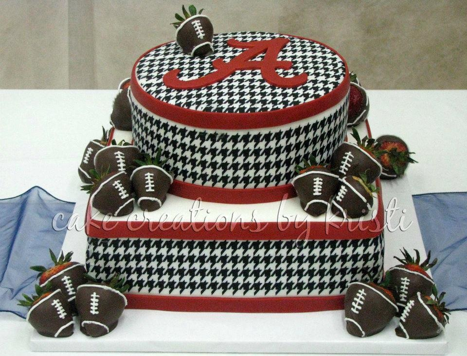 10 Photos of Alabama Crimson Tide Groom's Cakes