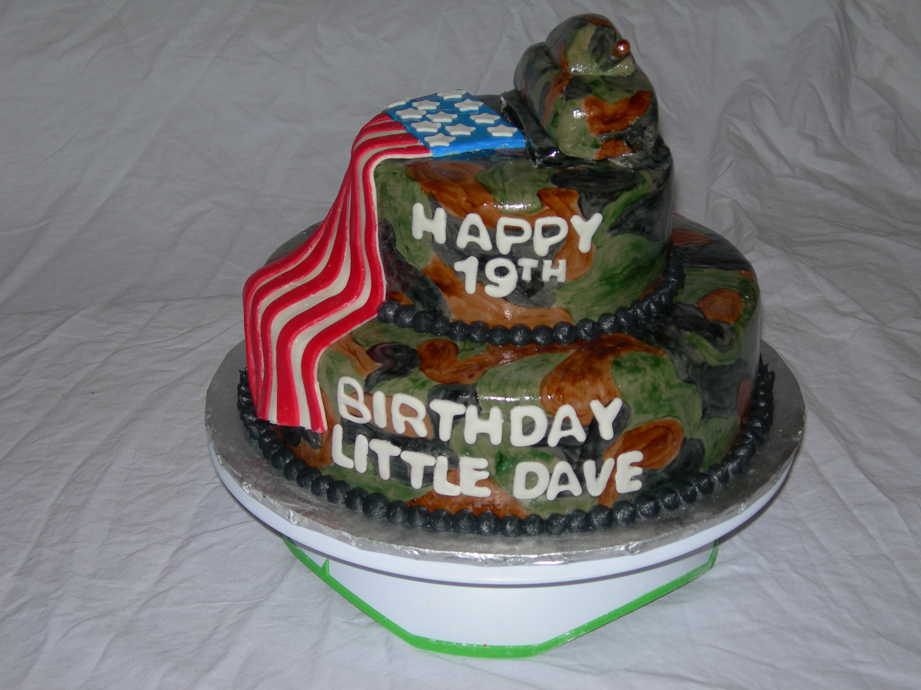 5 Photos of Army Themed Birthday Cakes