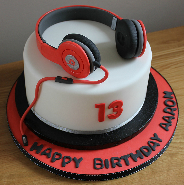 Beats Headphones Cake