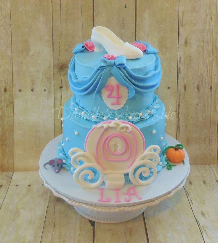 Cake Cinderella Birthday Party