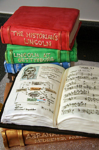 Cakes Shaped Like Books