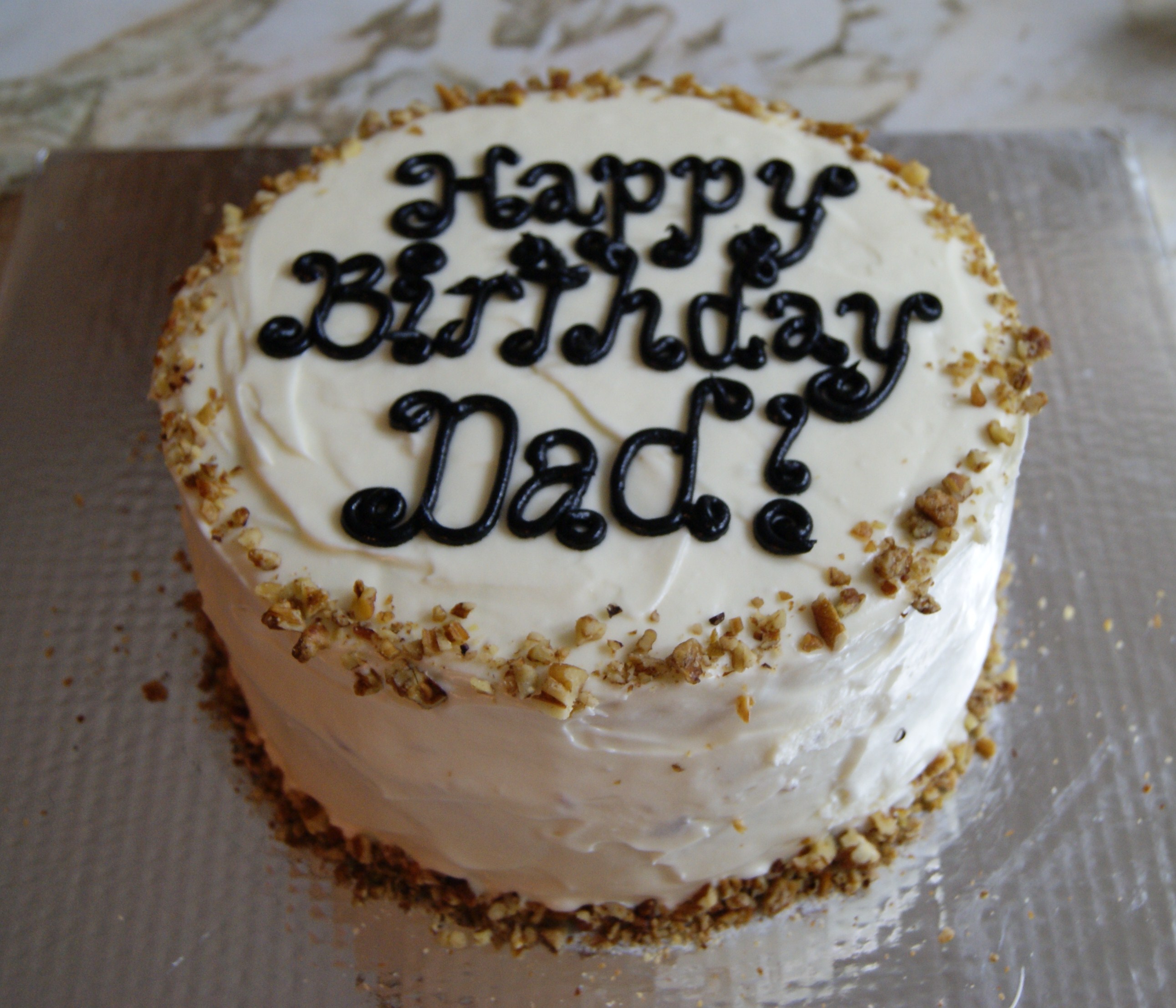 Cakes That Say Happy Birthday Dad