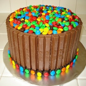 Candy Birthday Cake Decorating Ideas