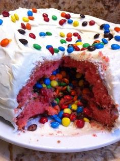 Candy-Filled Pinata Cake Recipe