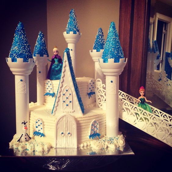 Castle Cake with Frozen