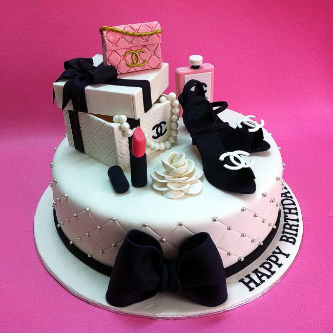 Chanel Fondant Cake