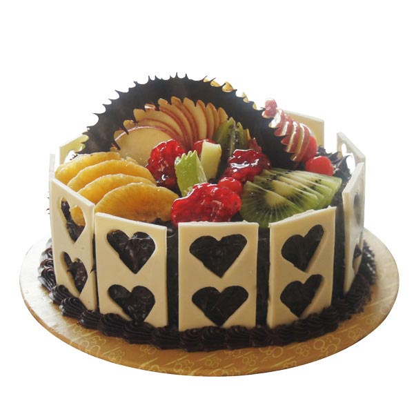 Chocolate Birthday Cake Fruit